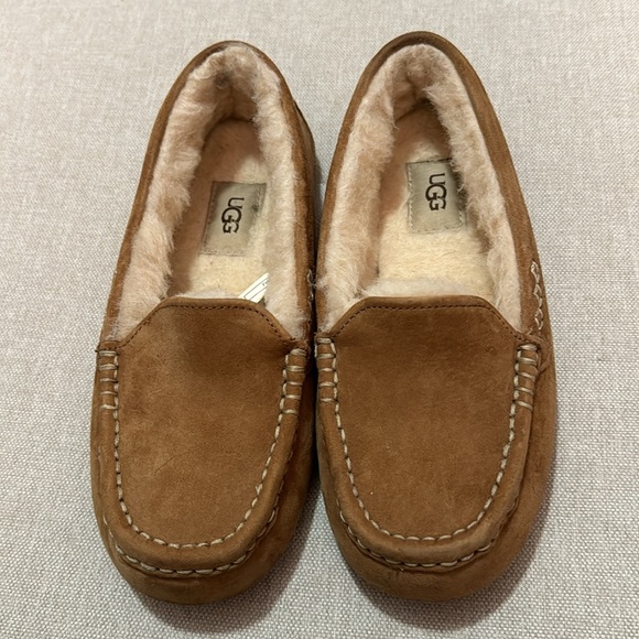 Auth Ugg Ansley Slippers-Wmns Sz 7-Chestnut Color - Picture 3 of 13